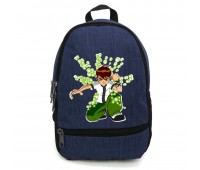 Рюкзак Ben 10 подростковый Cappuccino Toys (BTN 003-blue)  синий