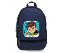 Рюкзак Ben 10 подростковый Cappuccino Toys (BTN 004-blue)  синий