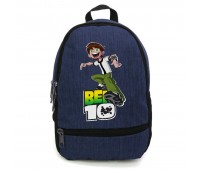 Рюкзак Ben 10 подростковый Cappuccino Toys (BTN 007-blue)  синий