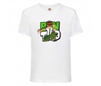 Футболка детская Ben 10- 002 белая (BEN wh 002) 104 см