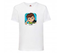 Футболка детская Ben 10- 004 белая (BEN wh 004) 104 см