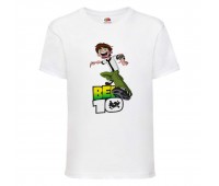 Футболка детская Ben 10- 007 белая (BEN wh 007) 104 см