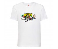 Футболка детская Ben 10- 0010 белая (BEN wh 0010) 104 см