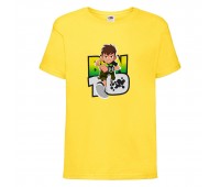 Футболка детская Ben 10- 005 желтая (BEN yel 005) 104 см