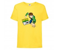 Футболка детская Ben 10- 0013 желтая (BEN yel 0013) 104 см