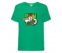 Футболка детская Ben 10- 002 зеленая (BEN grn 002) 104 см