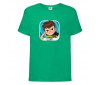 Футболка детская Ben 10- 004 зеленая (BEN grn 004) 104 см