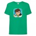 Футболка детская Ben 10- 004 зеленая (BEN grn 004) 128 см