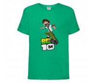 Футболка детская Ben 10- 007 зеленая (BEN grn 007) 104 см