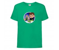 Футболка детская Ben 10- 008 зеленая (BEN grn 008) 104 см