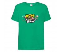 Футболка детская Ben 10- 0010 зеленая (BEN grn 0010) 104 см
