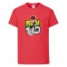 Футболка детская Ben 10- 005 красная (BEN red 005) 128 см