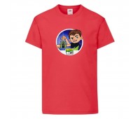 Футболка детская Ben 10- 008 красная (BEN red 008) 104 см