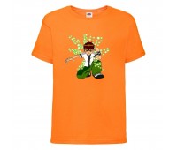Футболка детская Ben 10- 003 оранжевая (BEN orn 003) 104 см