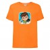 Футболка детская Ben 10- 004 оранжевая (BEN orn 004) 128 см