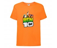 Футболка детская Ben 10- 006 оранжевая (BEN orn 006) 104 см