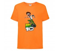 Футболка детская Ben 10- 007 оранжевая (BEN orn 007) 104 см
