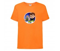 Футболка детская Ben 10- 008 оранжевая (BEN orn 008) 104 см