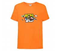 Футболка детская Ben 10- 0010 оранжевая (BEN orn 0010) 104 см