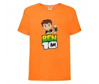 Футболка детская Ben 10- 0012 оранжевая (BEN orn 0012) 104 см