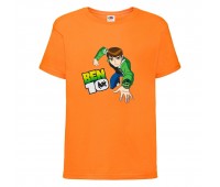 Футболка детская Ben 10- 0013 оранжевая (BEN orn 0013) 104 см
