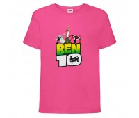 Футболка детская Ben 10- 006 малиновая (BEN crm 006) 104 см