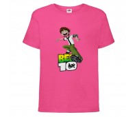 Футболка детская Ben 10- 007 малиновая (BEN crm 007) 104 см