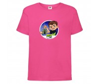Футболка детская Ben 10- 008 малиновая (BEN crm 008) 104 см