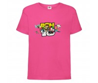 Футболка детская Ben 10- 0010 малиновая (BEN crm 0010) 104 см
