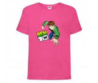 Футболка детская Ben 10- 0013 малиновая (BEN crm 0013) 104 см