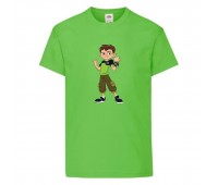 Футболка детская Ben 10- 001 светлозеленая (BEN lgrn 001) 104 см