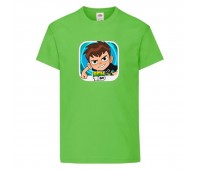 Футболка детская Ben 10- 004 светлозеленая (BEN lgrn 004) 104 см