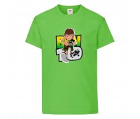 Футболка детская Ben 10- 005 светлозеленая (BEN lgrn 005) 104 см