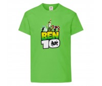 Футболка детская Ben 10- 006 светлозеленая (BEN lgrn 006) 104 см