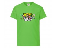 Футболка детская Ben 10- 0010 светлозеленая (BEN lgrn 0010) 104 см
