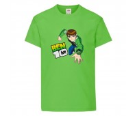 Футболка детская Ben 10- 0013 светлозеленая (BEN lgrn 0013) 104 см