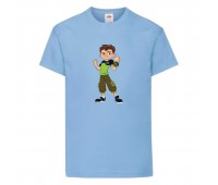 Футболка детская Ben 10- 001 голубая (BEN lbl 001) 104 см