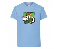 Футболка детская Ben 10- 002 голубая (BEN lbl 002) 104 см