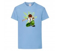 Футболка детская Ben 10- 003 голубая (BEN lbl 003) 104 см