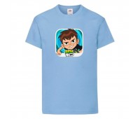 Футболка детская Ben 10- 004 голубая (BEN lbl 004) 104 см