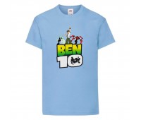 Футболка детская Ben 10- 006 голубая (BEN lbl 006) 104 см