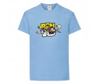 Футболка детская Ben 10- 0010 голубая (BEN lbl 0010) 104 см