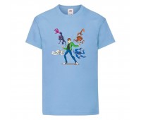 Футболка детская Ben 10- 0011 голубая (BEN lbl 0011) 104 см