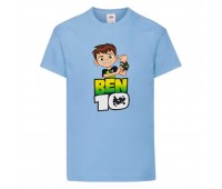 Футболка детская Ben 10- 0012 голубая (BEN lbl 0012) 104 см