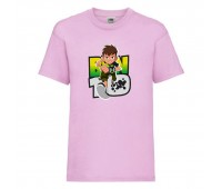 Футболка детская Ben 10- 005 розовая (BEN pnc 005) 104 см