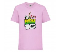 Футболка детская Ben 10- 006 розовая (BEN pnc 006) 104 см