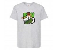 Футболка детская Ben 10- 002 серая (BEN gry 002) 104 см