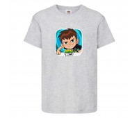 Футболка детская Ben 10- 004 серая (BEN gry 004) 104 см