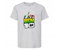Футболка детская Ben 10- 006 серая (BEN gry 006) 104 см