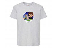 Футболка детская Ben 10- 008 серая (BEN gry 008) 104 см